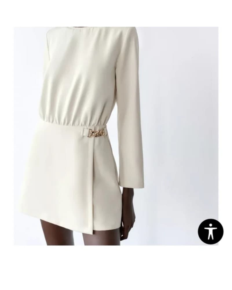 Zara Romper Gold Chain - Image 1
