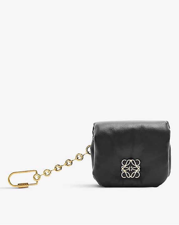 Loewe Puffer Goya Black Leather Charm - Image 2