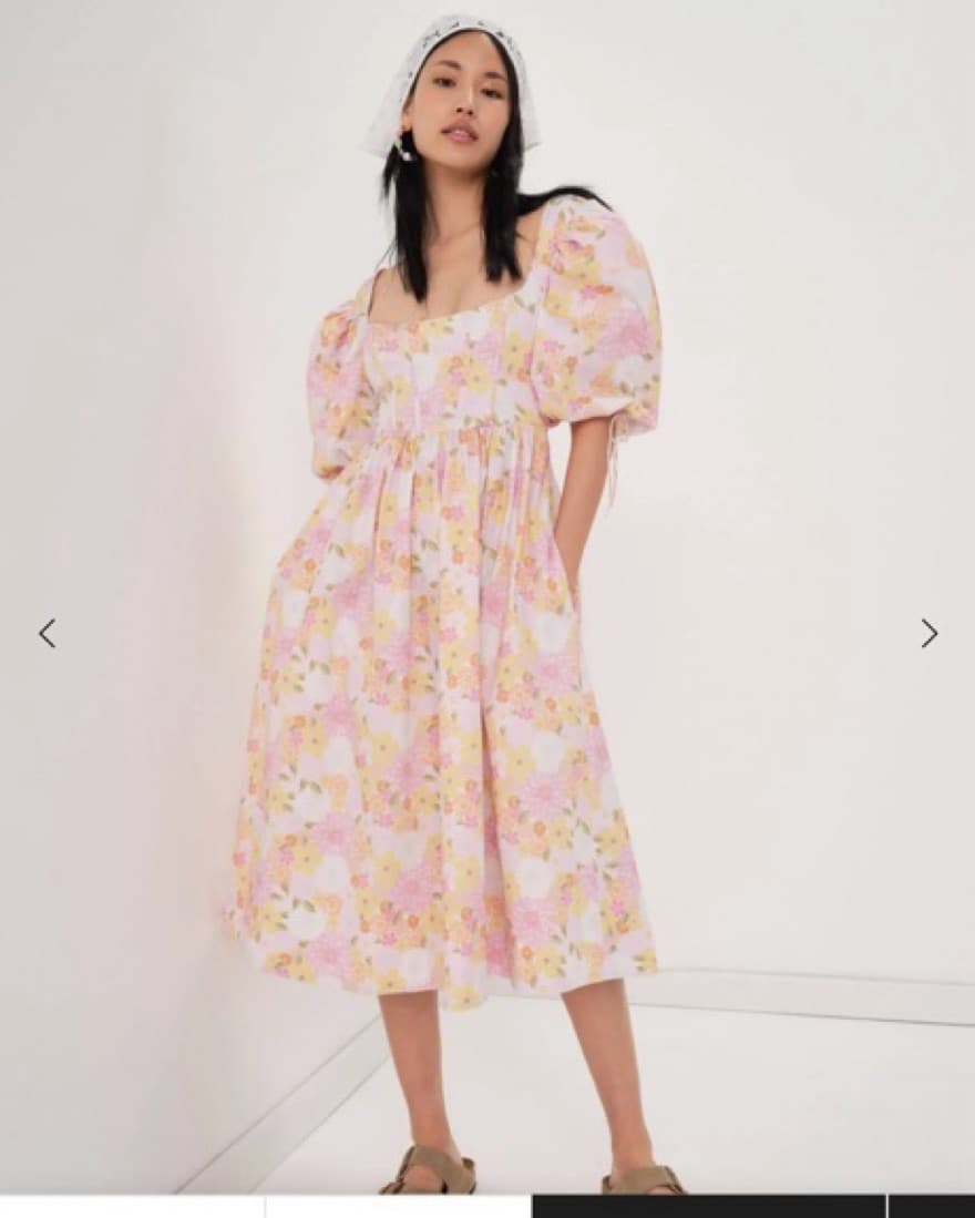 For Love & Lemons Dreamy Floral Dress - Image 1