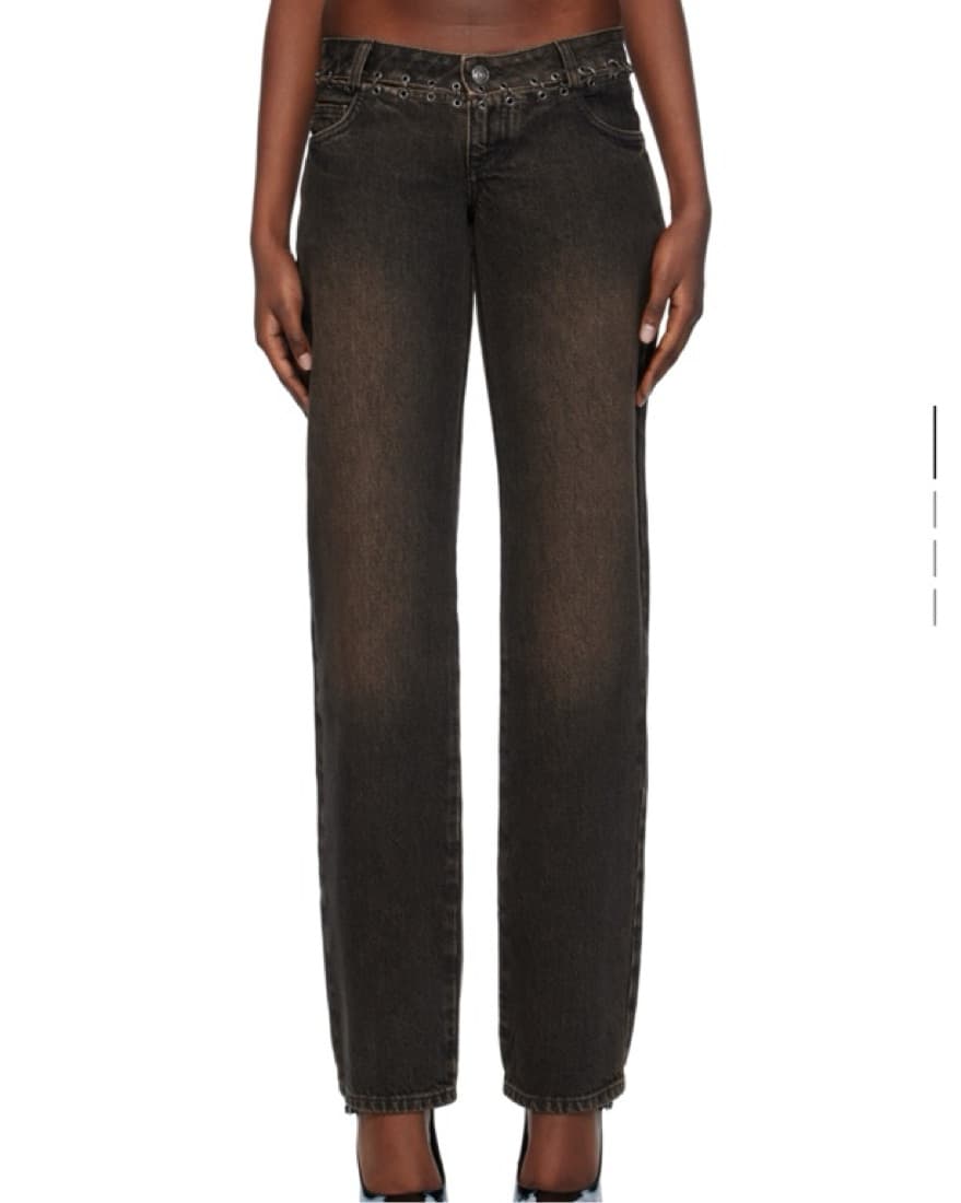 Miaou Brown Denim Set - Image 3