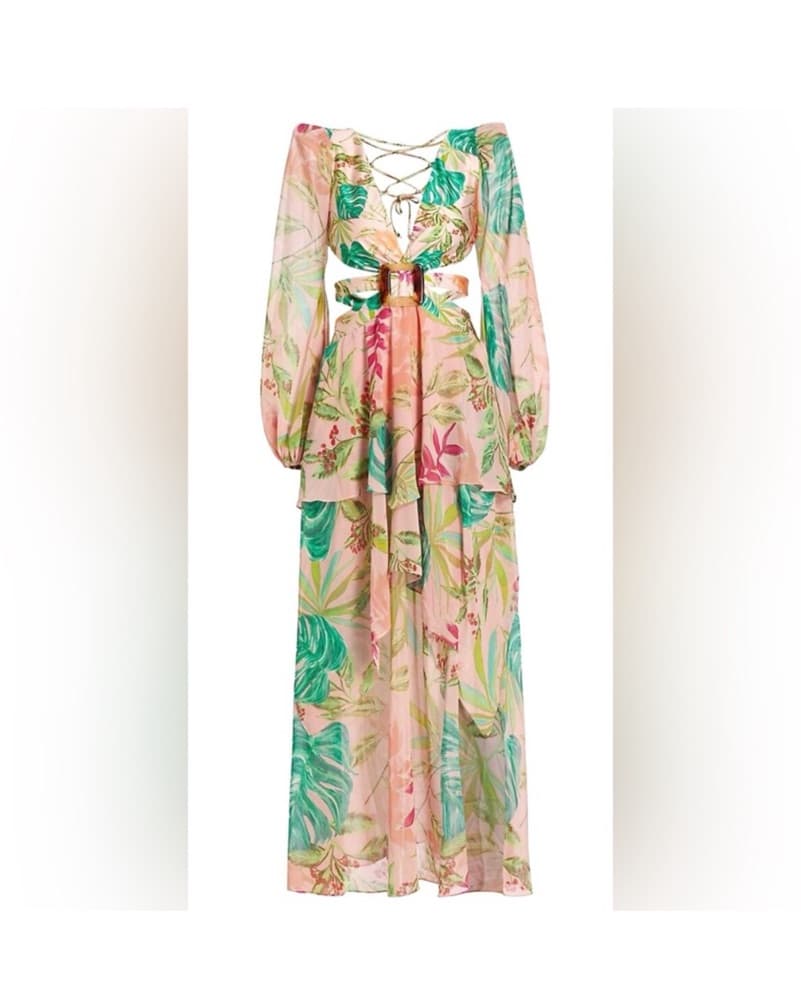 PatBo Tropicalia Pink Dress - Image 4