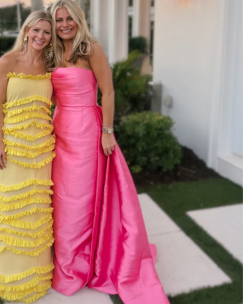 Solace London Hot Pink Gown - Image 5