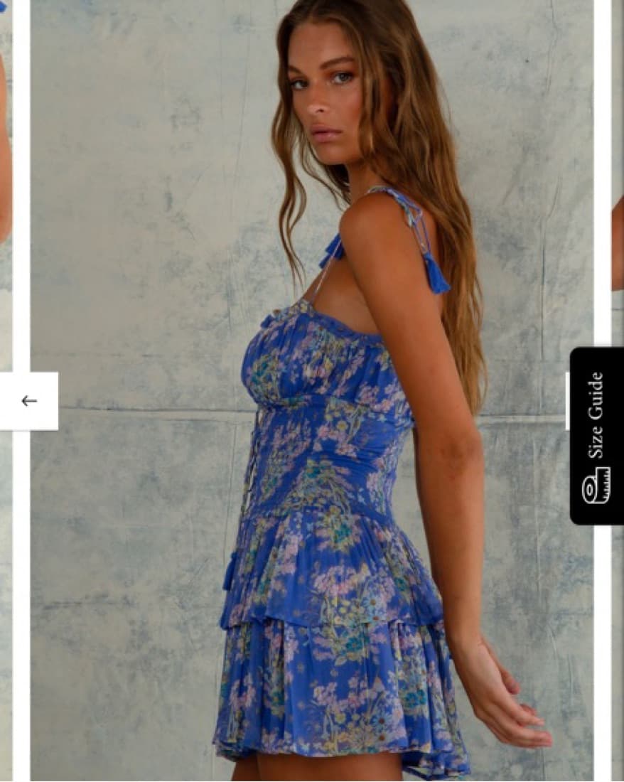 Fillyboo Floral Ruffle Mini Dress - Image 6