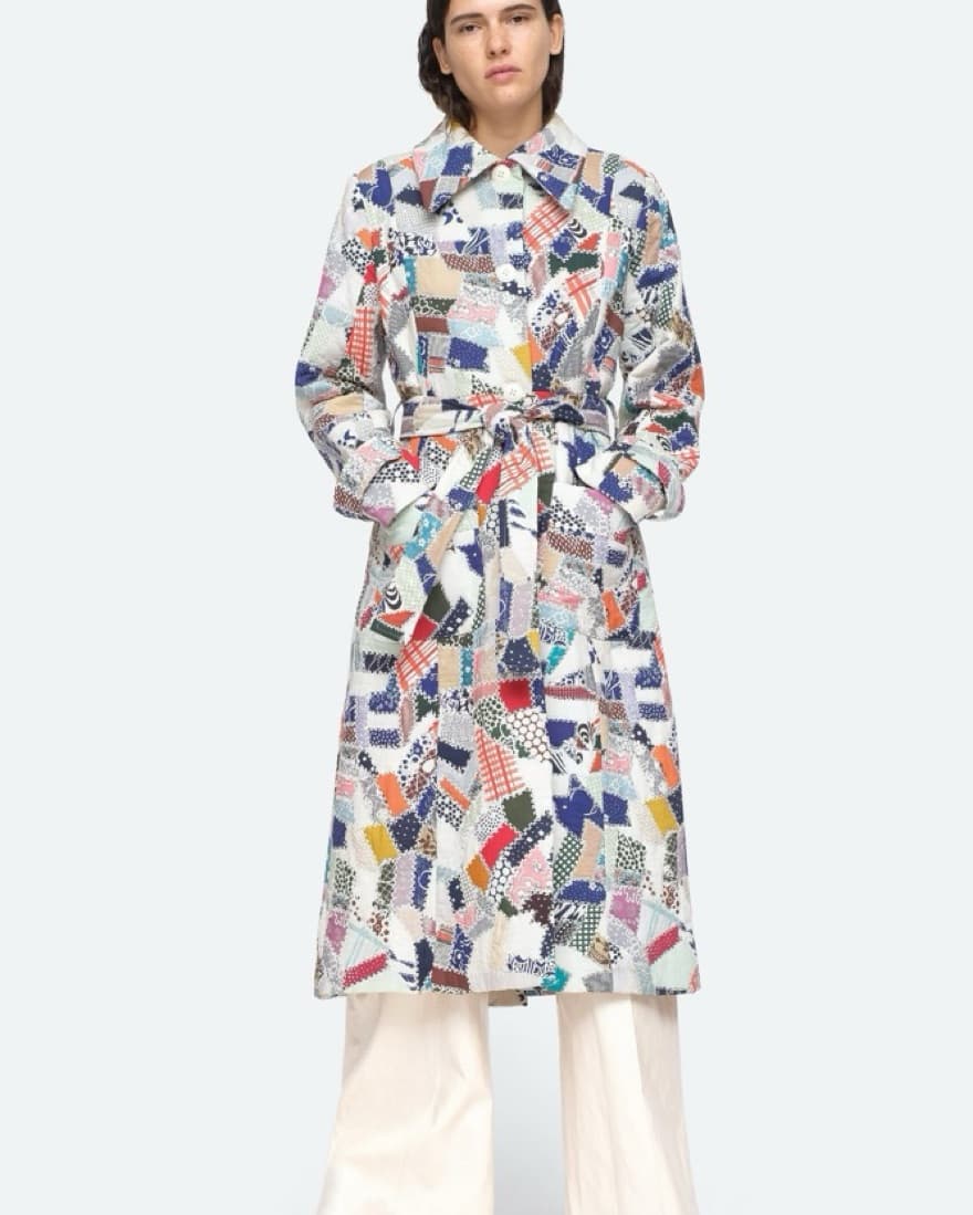 SEA NY printed Coat - Image 3