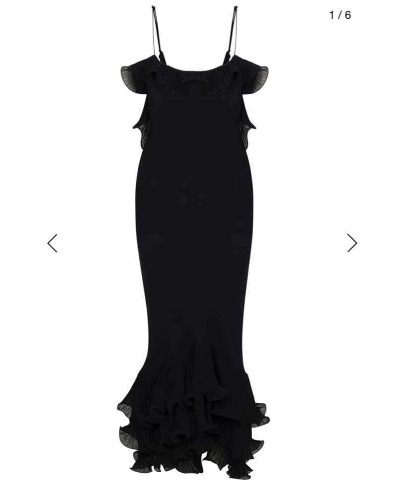 Delfi Delina Dress- BLACK - Image 2