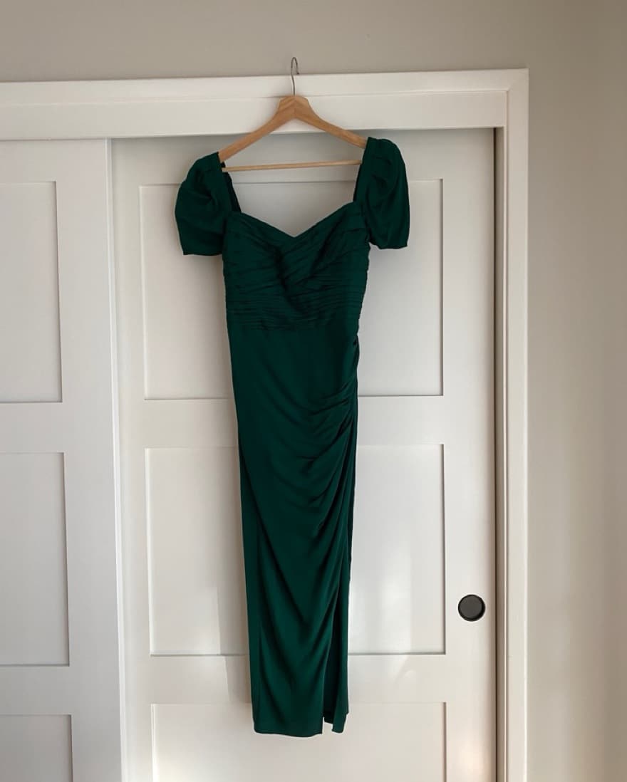 Self Portrait Iris Puff Sleeve Dress - Image 3