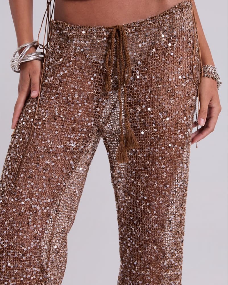 Jaded London Sequin Pants  - Image 1