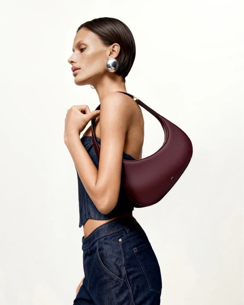 JW PEI HARLEE SHOULDER BAG - Maroon - Image 2