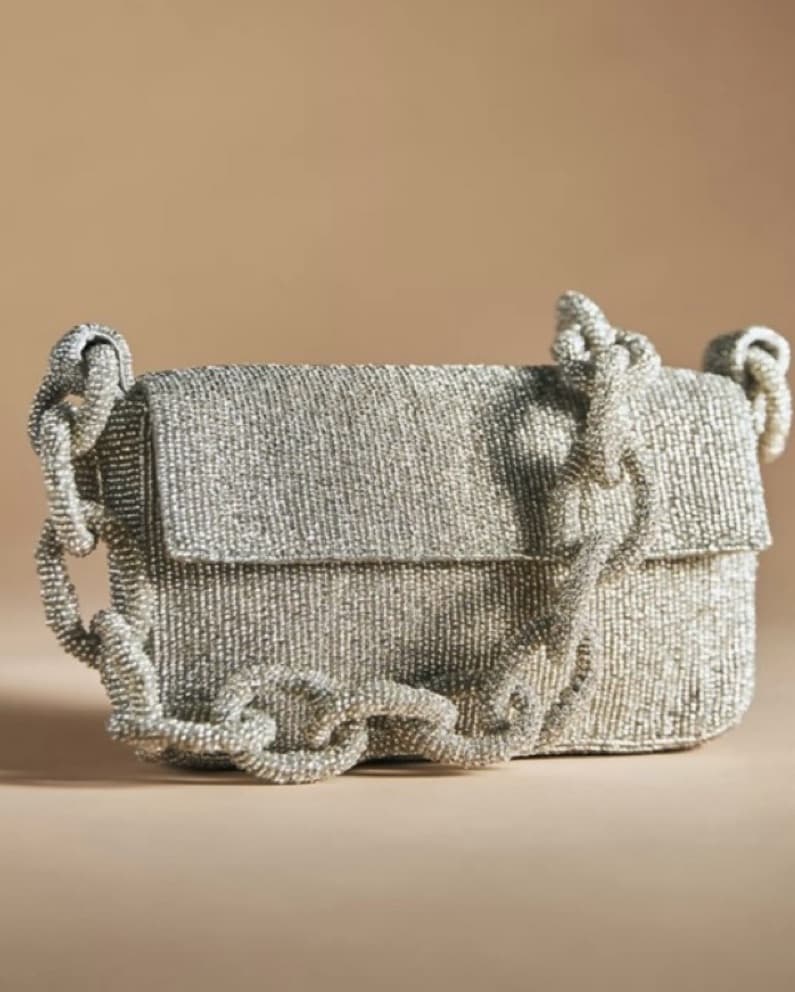 Anthropologie Fiona Beaded Bag - Image 1
