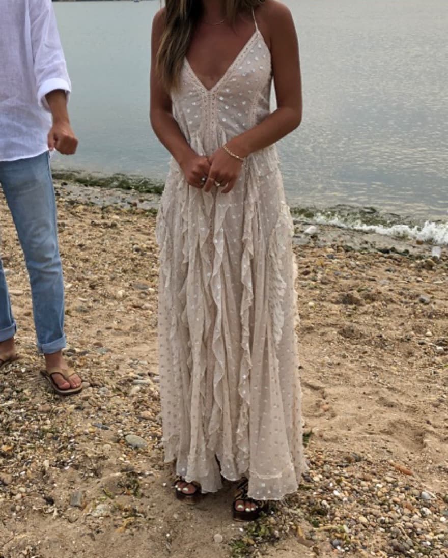 Full Length Vacation Dress - Image 1