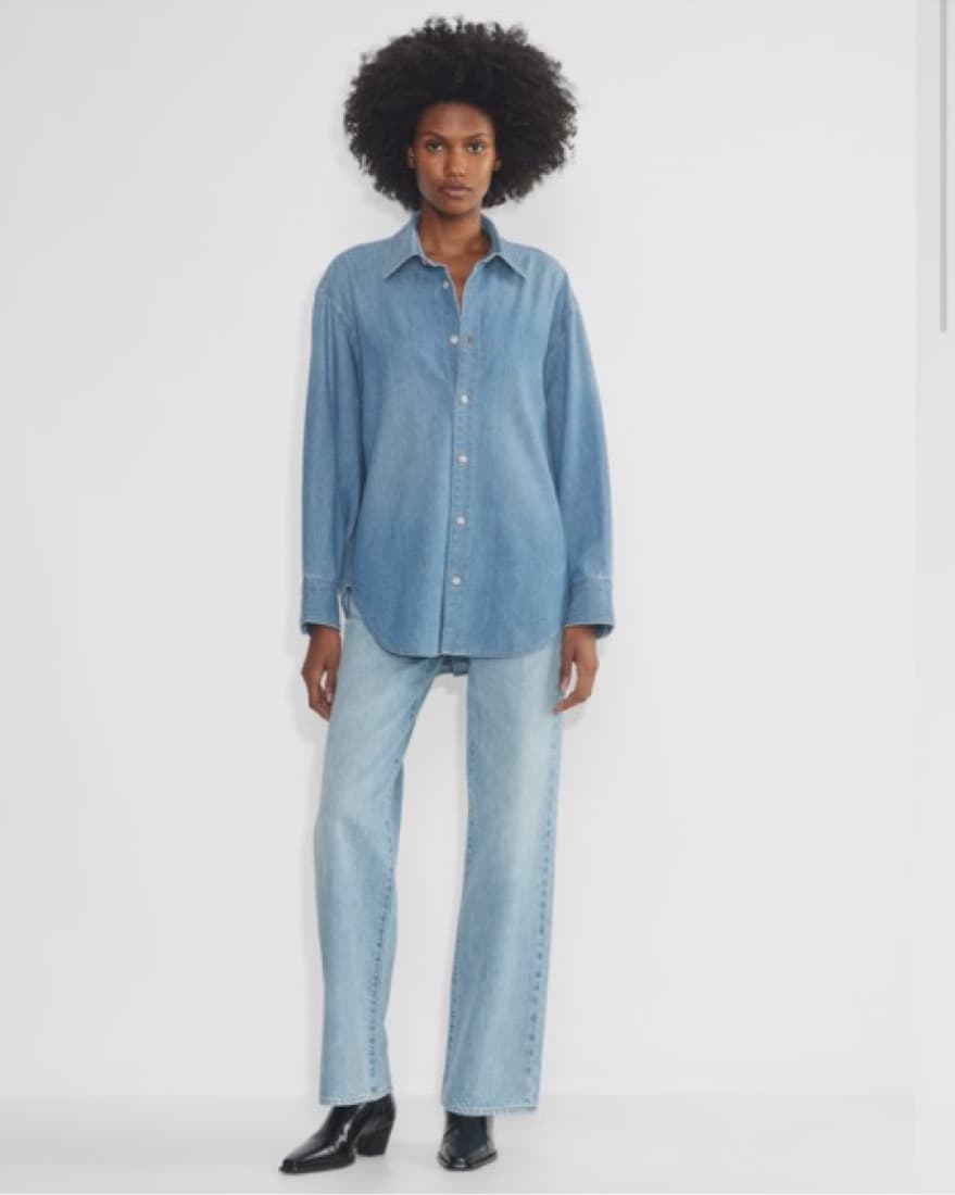 Aritzia Denim Forum Jean Top - Image 2