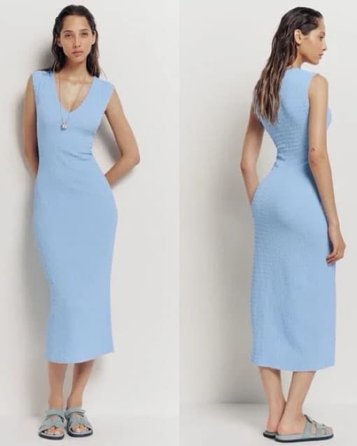 Reformation Palm Knit Midi Dress - Image 1