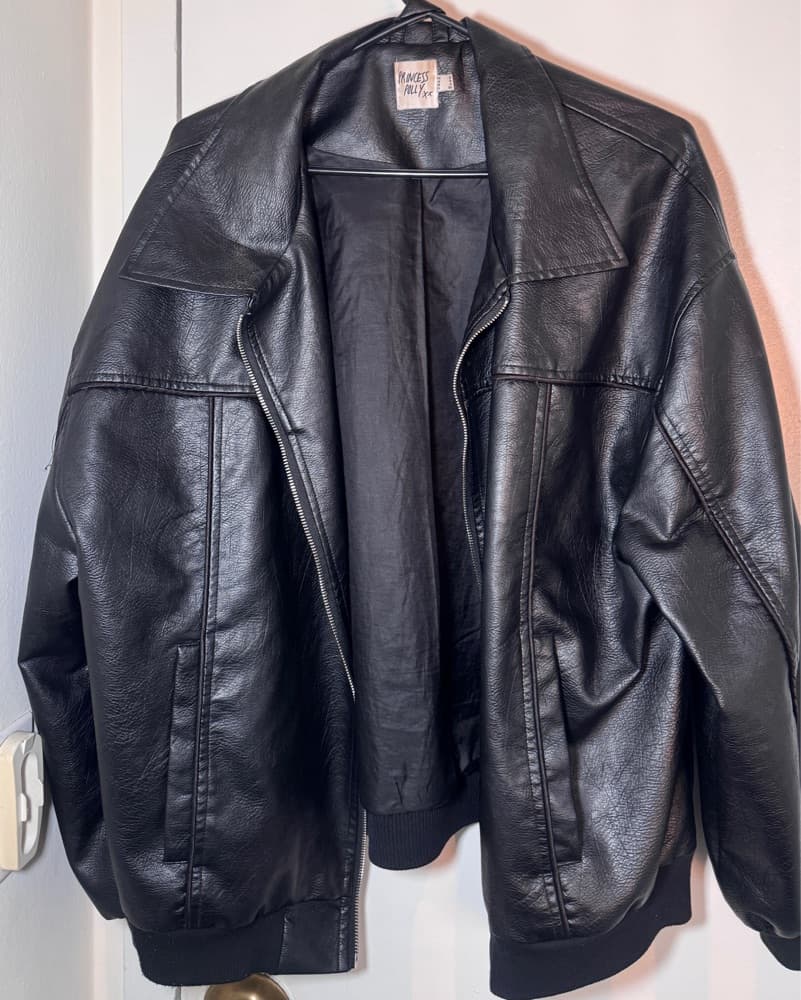 Princess Polly Faux Leather Bomber - Image 4