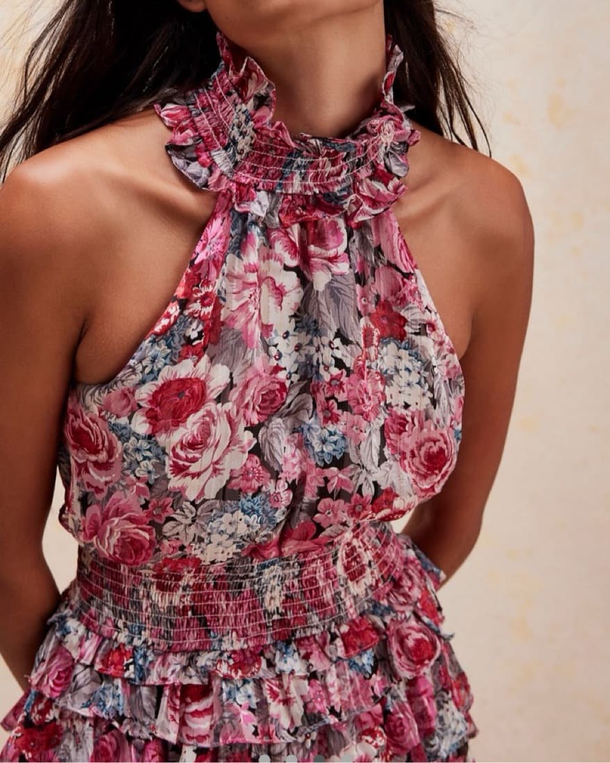 Floral Maxi Dress - Image 2