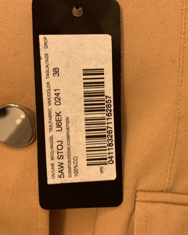 DOLCE & GABBANA size 38 tan skirt suit - Image 5