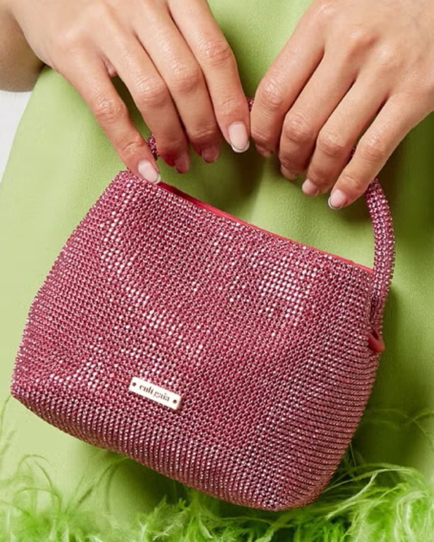 Cult Gaia Selene Top Handle Pink Purse - Image 2