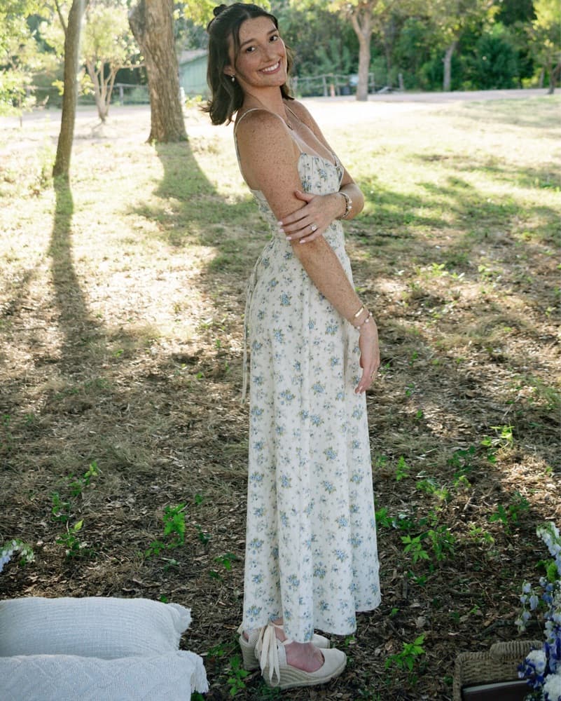 Floral Midi Dress - Image 4