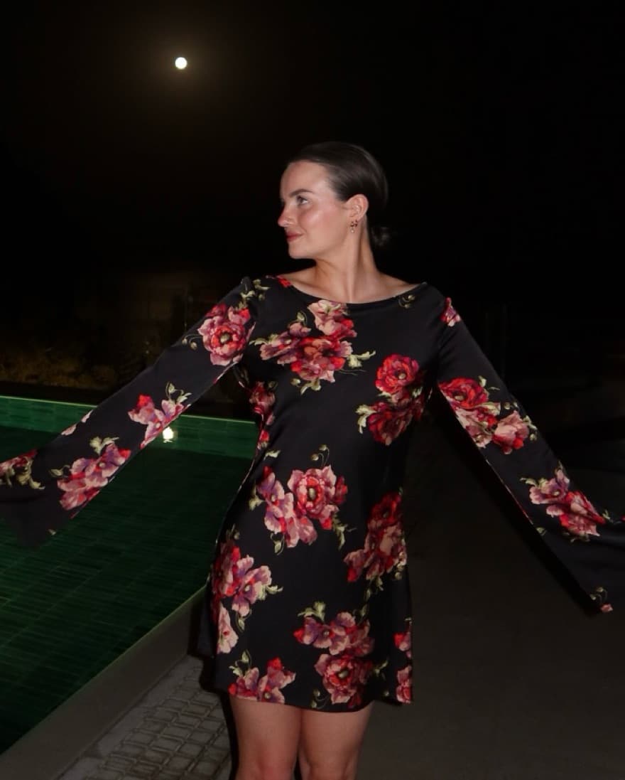 Isalis Floral Dress - Image 2