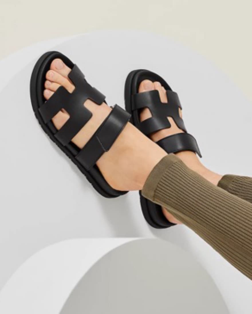 Hermes Chypre Sandals - Image 4