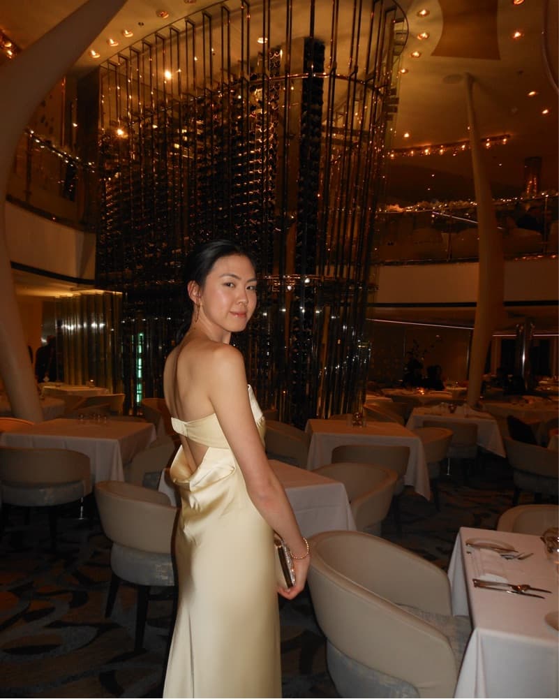 Yellow Backless Maxi Dress - Image 1