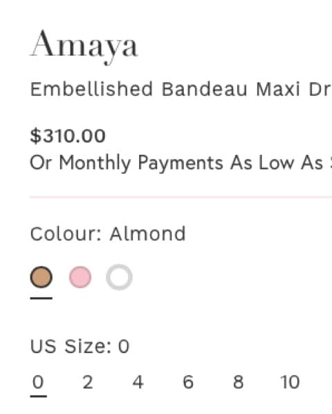 Amaya Embellished Bandeau Maxi Dress - Image 6