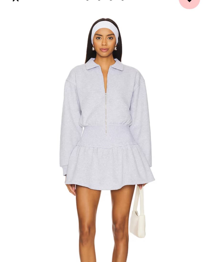 Lovers and friends Grey sweashirt Dress - Image 1
