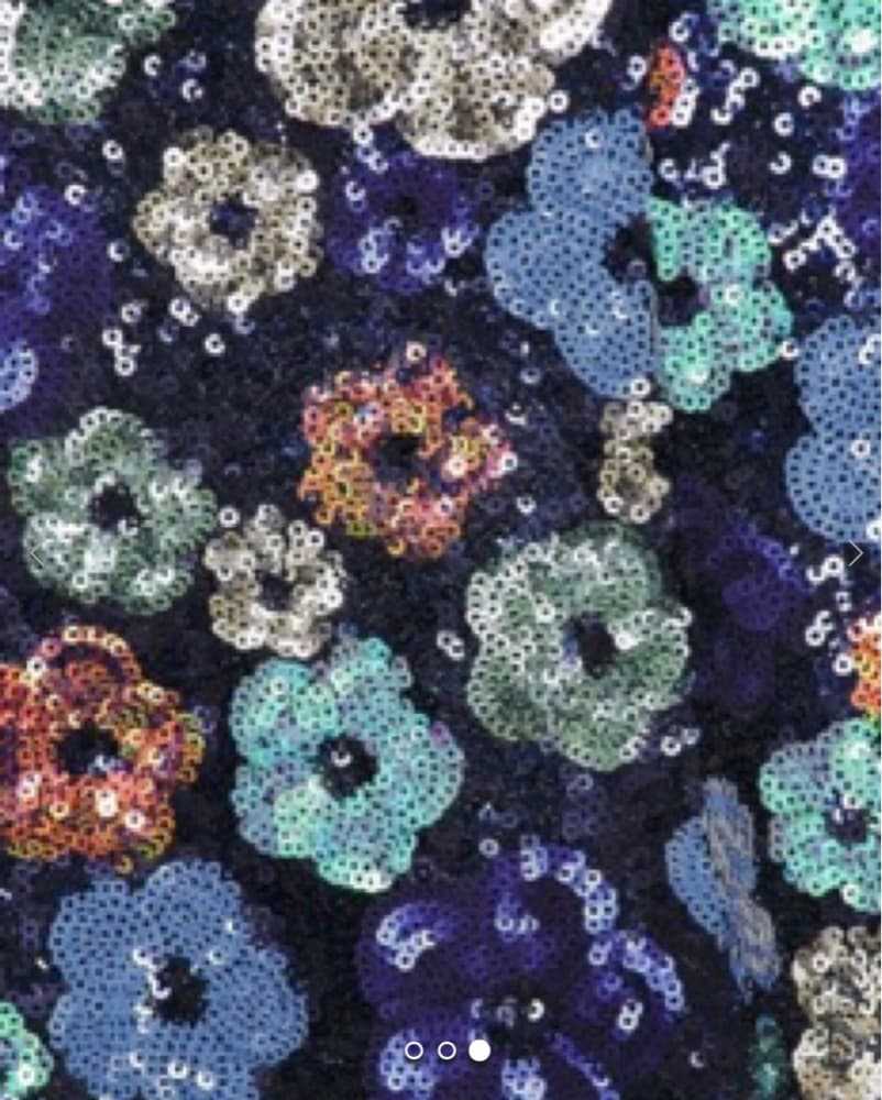 Majorelle Strapless Sequin Mini Dress - Image 4