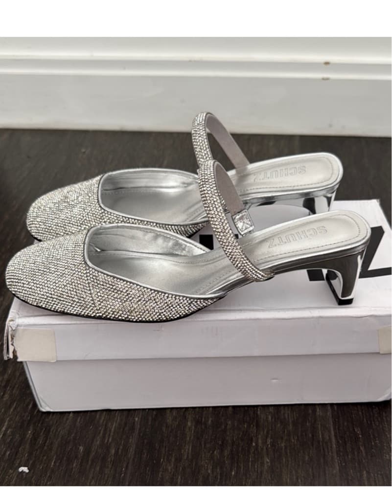 SCHUTZ Bertie Glam Silver - Image 3