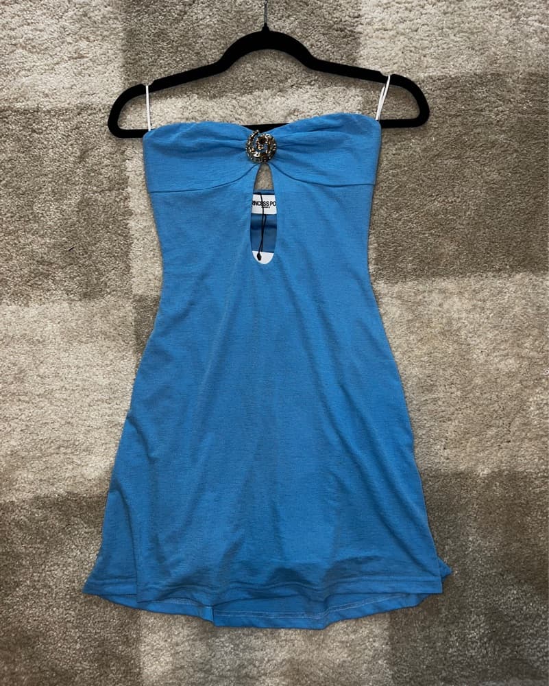 Marquita Strapless Mini Dress - Image 2