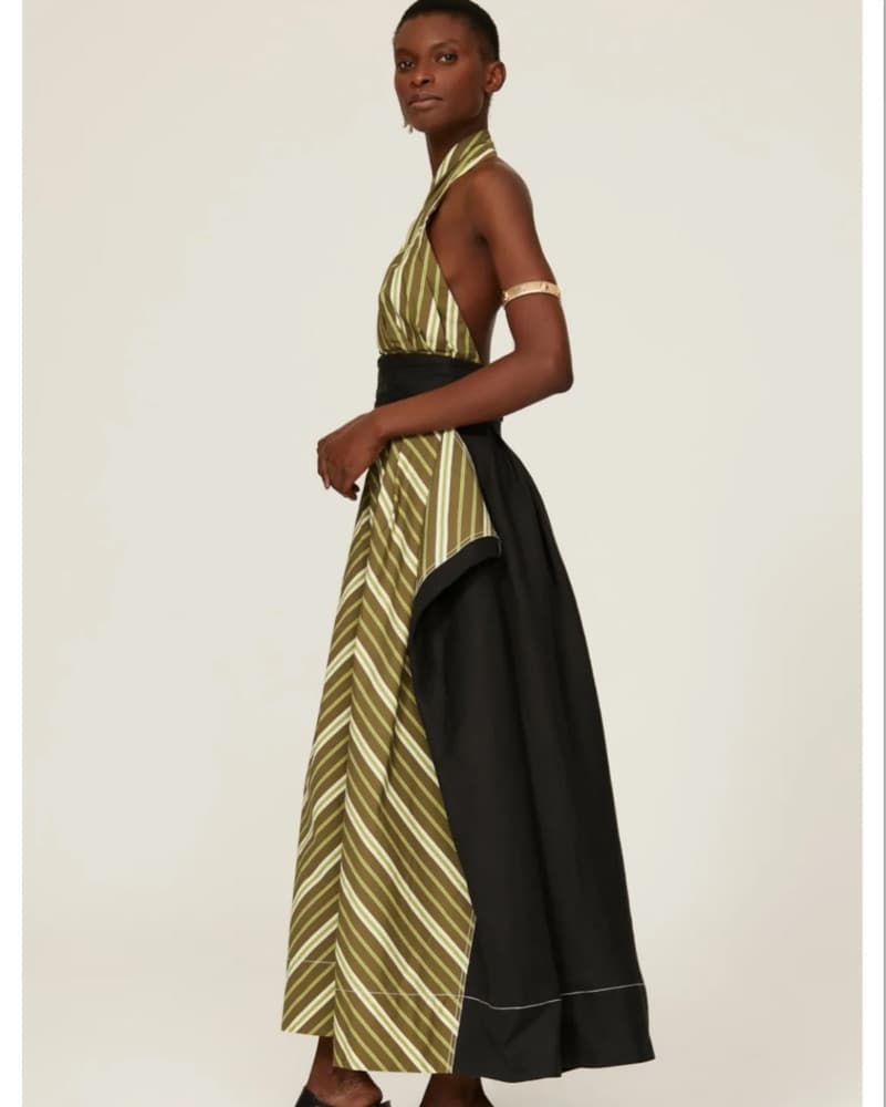 Tory Burch Halter Striped Dress - Image 6