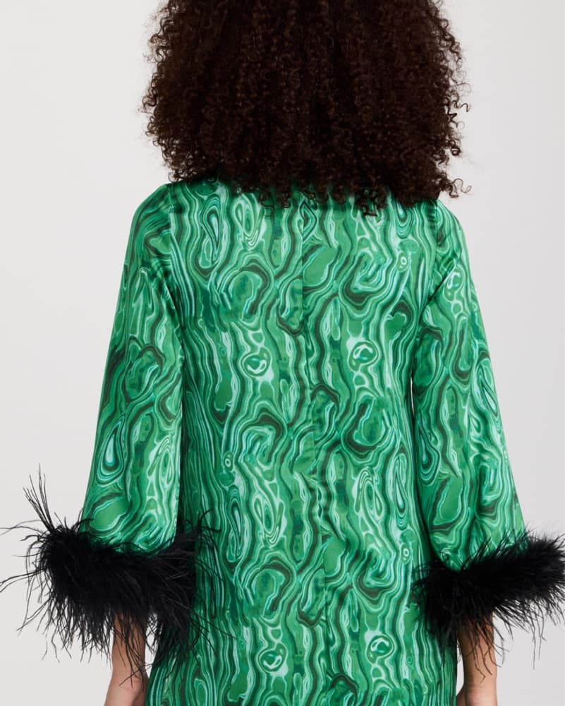 Kitri Carlotta Malachite Mini Dress - Image 4
