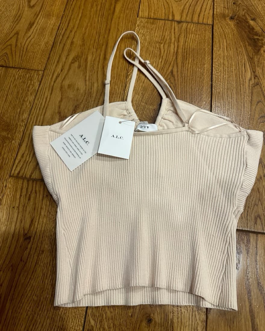 A.L.C Ana Cutout Tank Top - Image 2