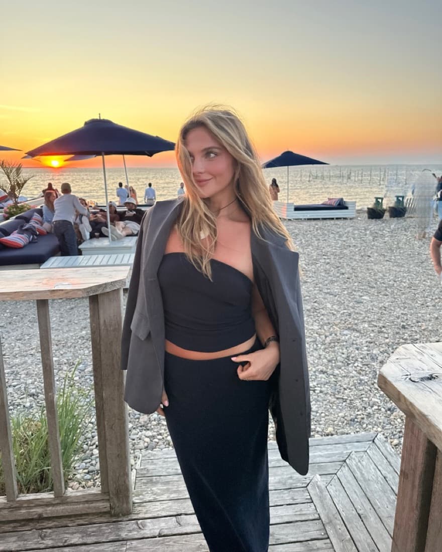 Anemos Navy Skirt Tube Top Set - Image 1