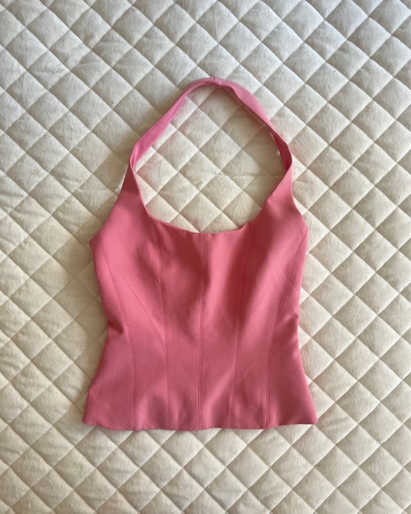 Pink Halter Top - Image 1