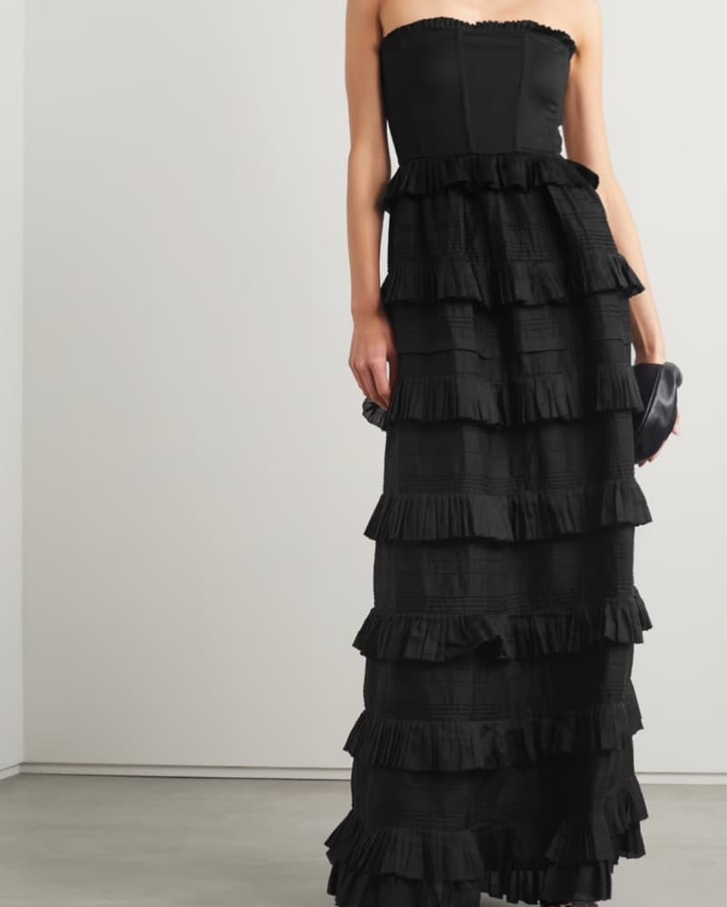 Doen Operetta Dress Black  - Image 1