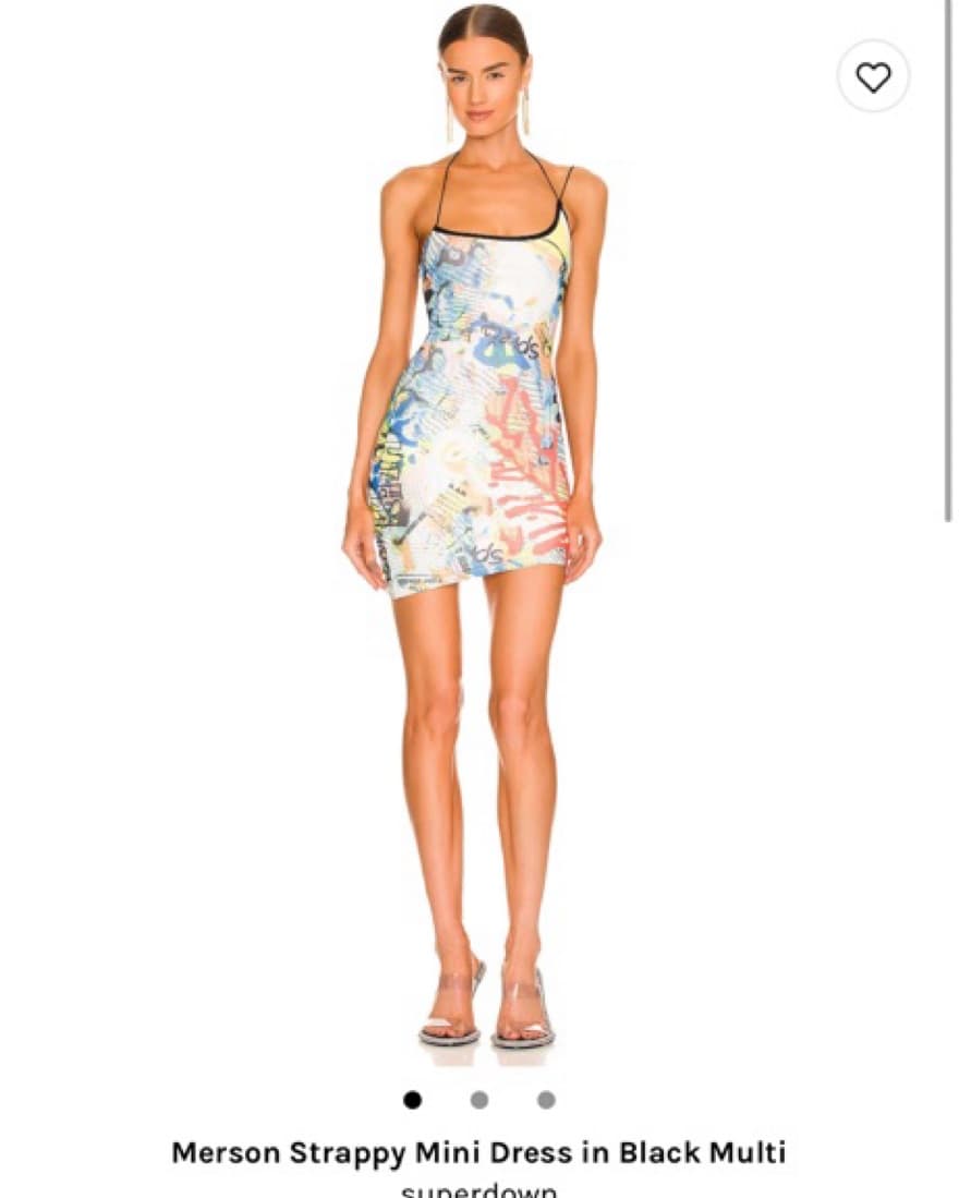 Revolve Strappy Mini Dress  - Image 1
