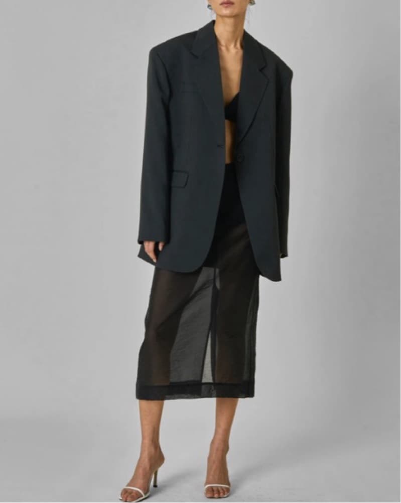 Frankie Shop Sheer Skirt  - Image 2