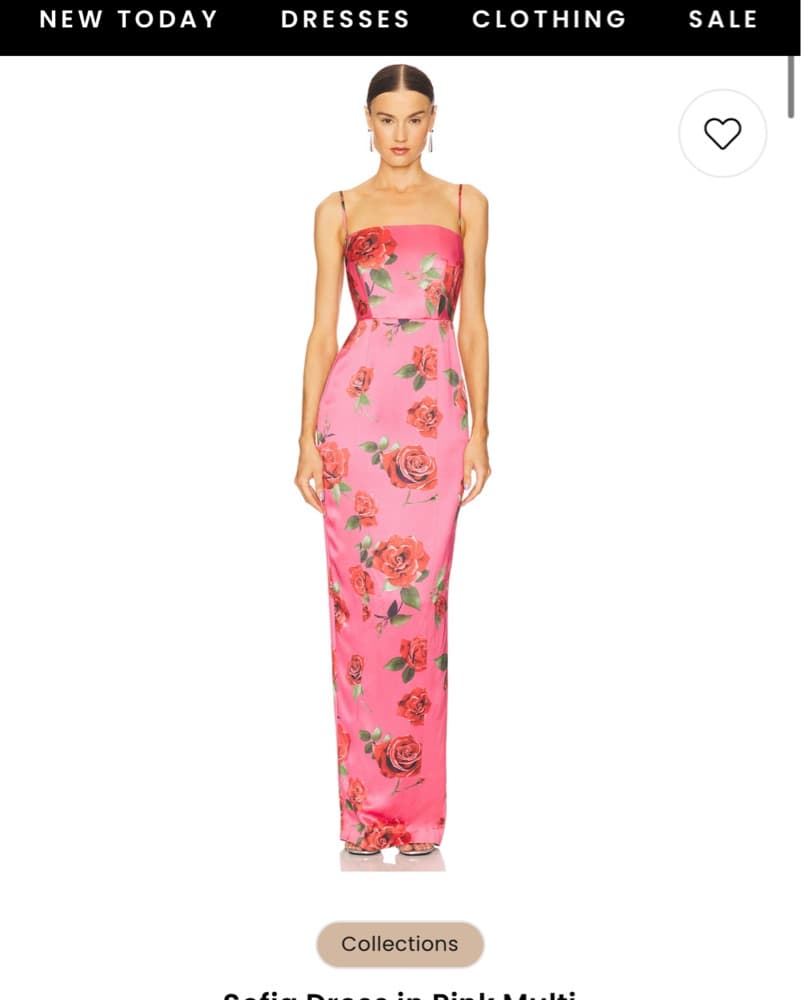 Sau Lee Sofia Dress from Revolve in Pink - Image 1