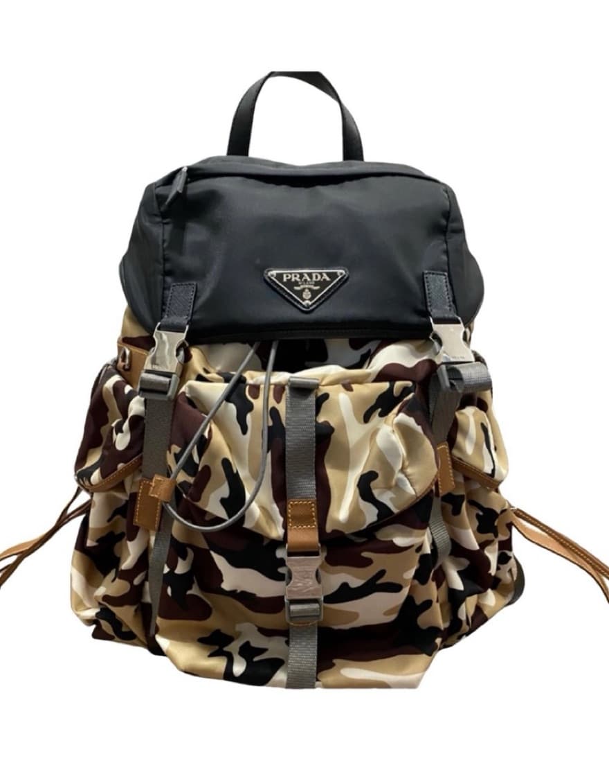 Prada Camo Backpack - Image 1