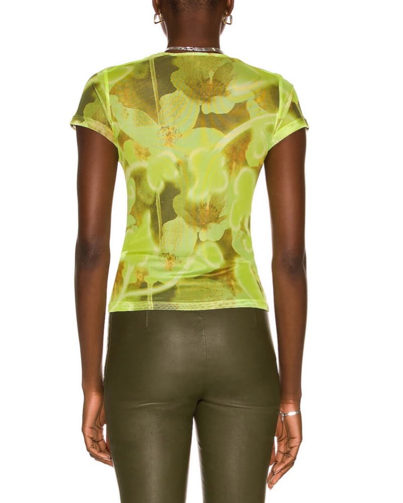 Miaou Mesh Mini Tee - Image 3