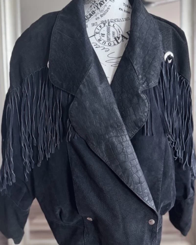 Vintage Fringe Jacket - Image 1