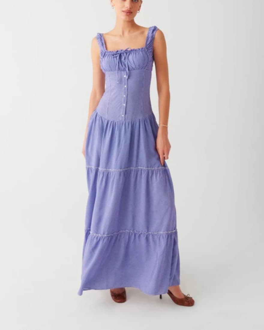 Christabelle Ruffle Maxi Dress - Image 2