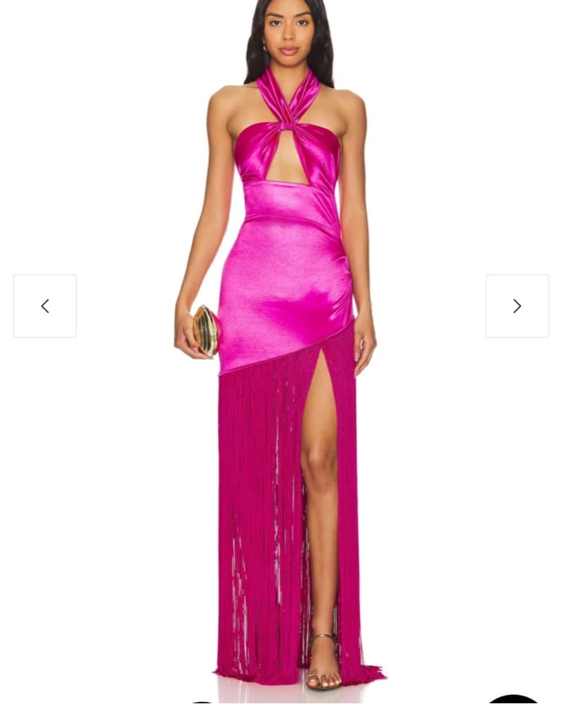 Bronx And Banco Fuschia Dress - Image 1