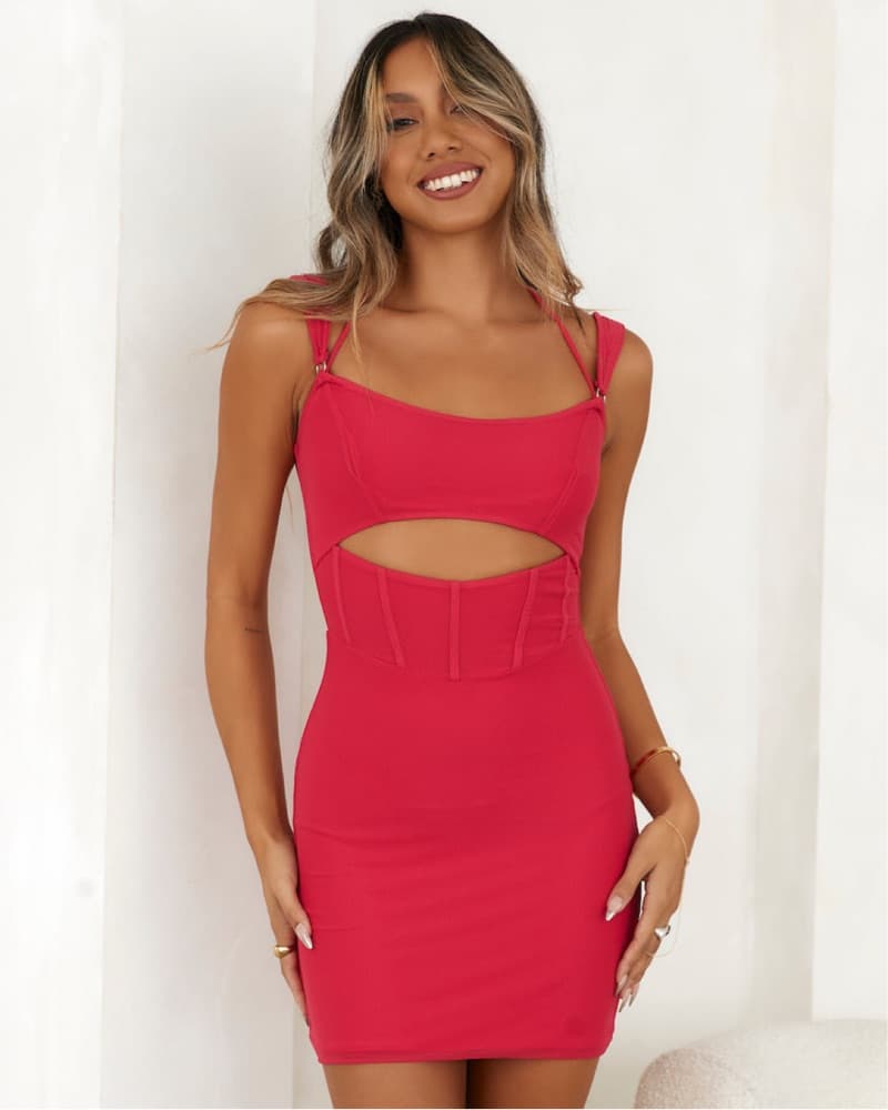 Hello Molly Loves To Party Mini Dress - Image 1