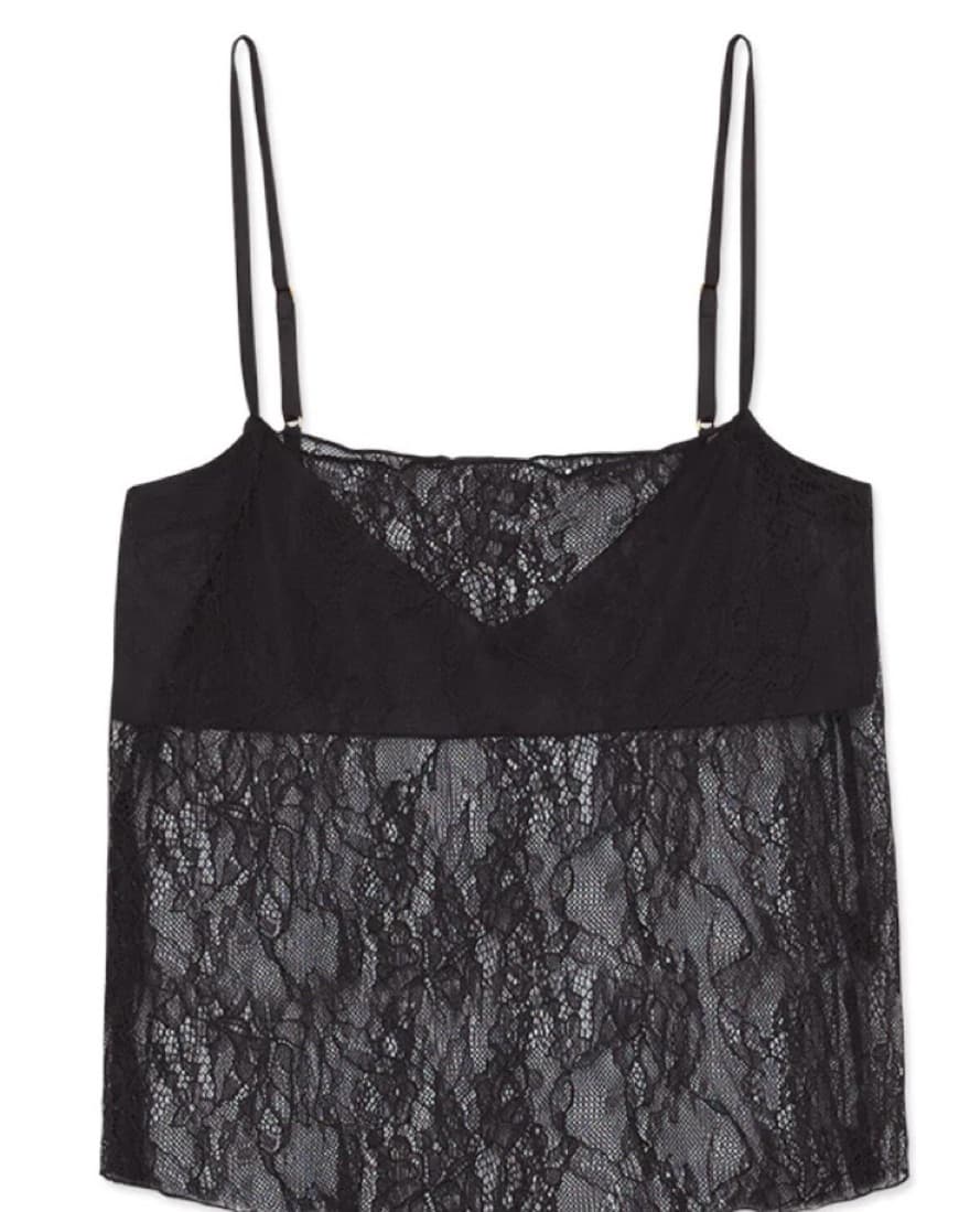 WeWoreWhat Black Lace Cami  - Image 2