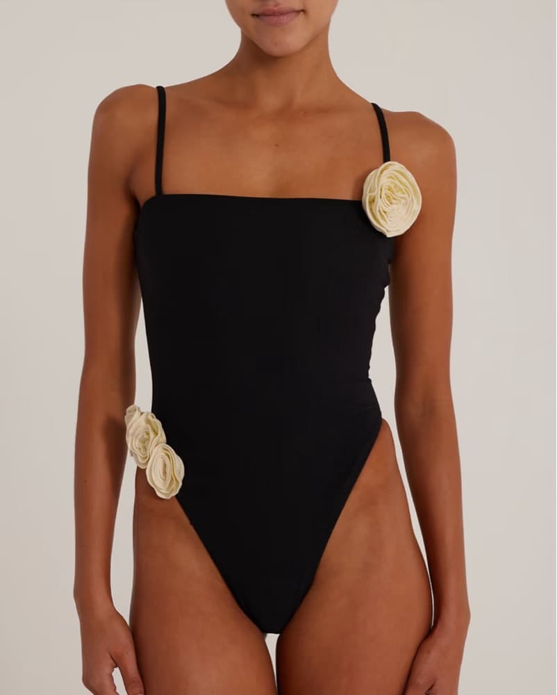 Rosette Choker One Piece  - Image 3