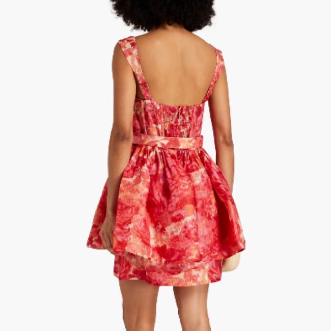 Pink Floral Mini Dress Zimmermann - Image 5