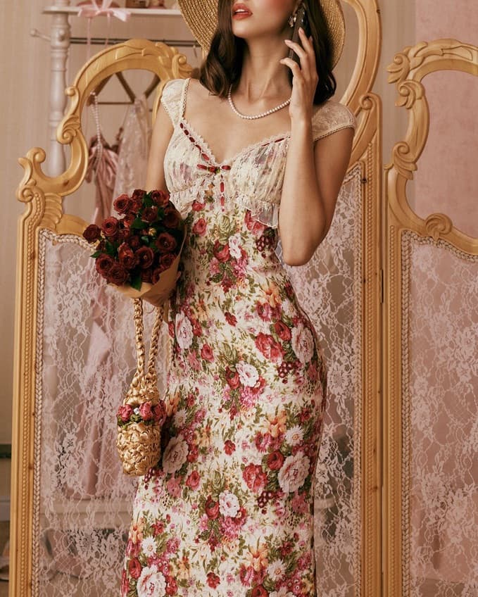 The Blossom of Wealth Dress - Image 2