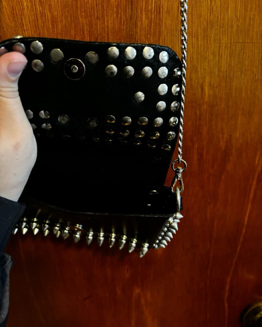 Zana Bayne Mini Spiked Choker Bag - Image 2