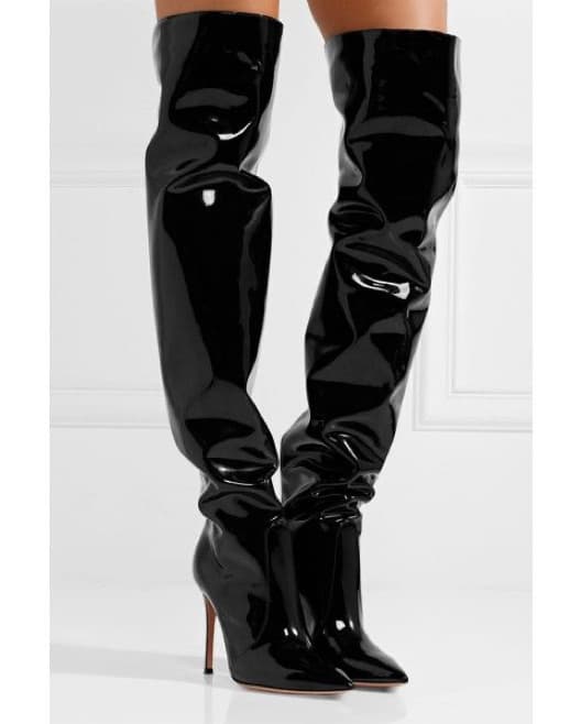 Boots Thigh High Patent - Gianvito Rossi - Image 3